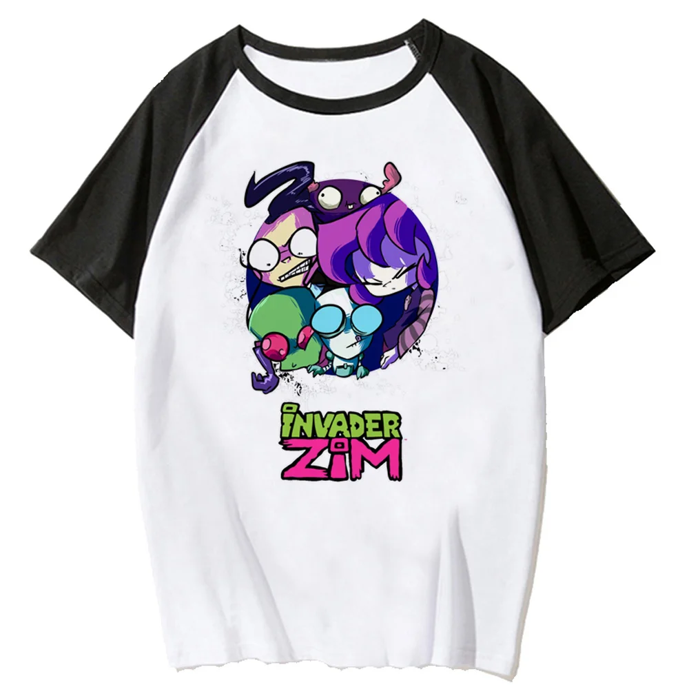 Invader Zim top women summer top girl anime clothing