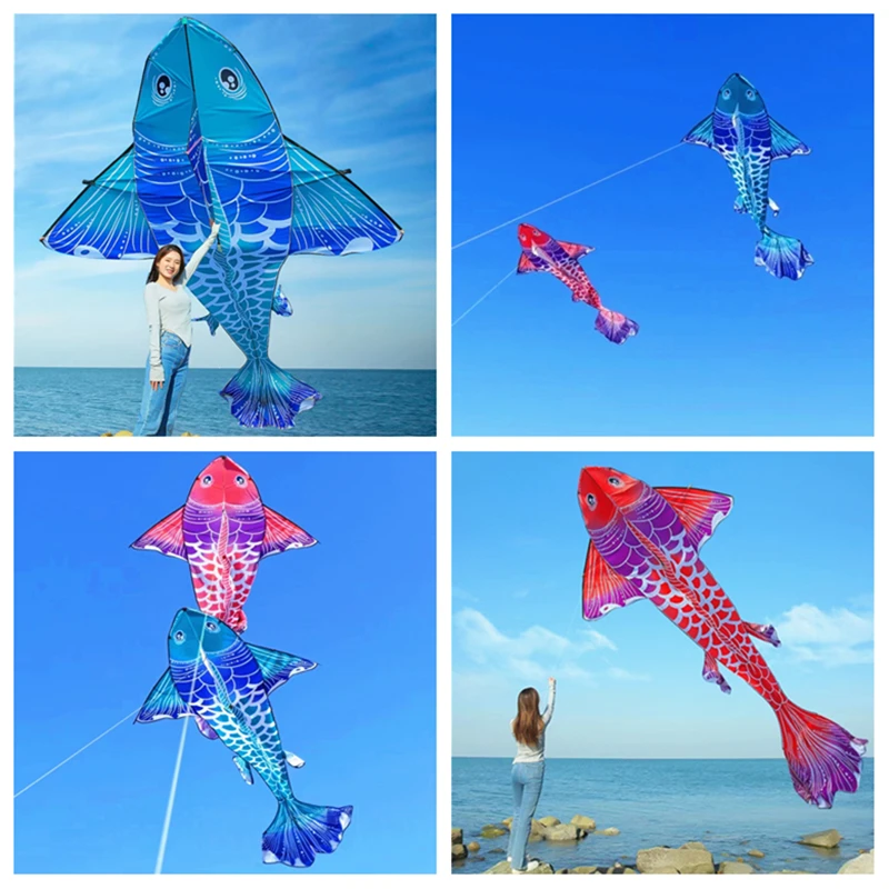 

free shipping new fish kites giant kites for adults professional winds kites carp kites traditional chinese kites factory metro