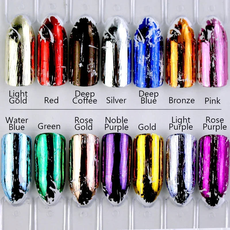 ملصقات الأظافر المجسمة ، 14 * ، ورق نقل مجسم ، مجموعة تزيين الأظافر ، فن الأظافر #4