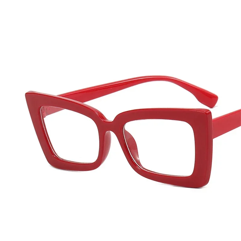 NEW Fashion Transparent Eyeglasses Anti-Blue Light Glasses Personality Unisex Eyewear Retro Oversize Clear Lens Glasses Очки