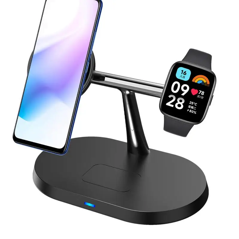 Magnet Wireless Charging Station Wireless Charger Fast Charging Multi-Functional Charging Station Charger Dock
