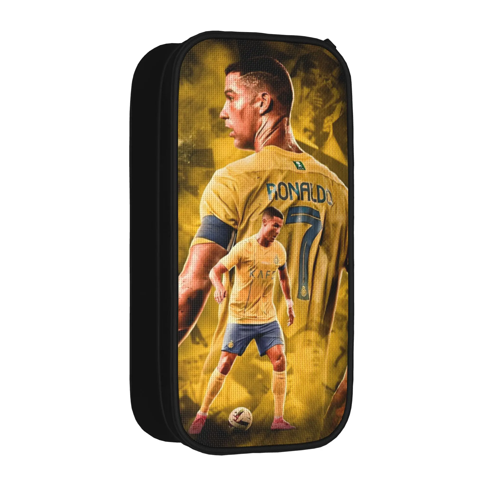 

Classic 2026 Best Soccer Player Pencil Cases CR-7 Pencil Box Pen Holder for Girls Boys Bag Students School Cosmetic Stationery