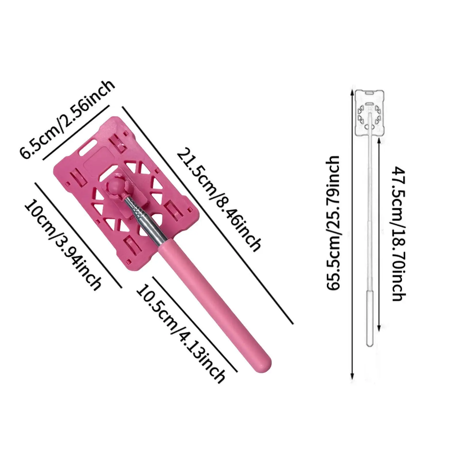 Rod Card Holder Reacher Lightweight Access Card Extension Rod Retractable Gate
