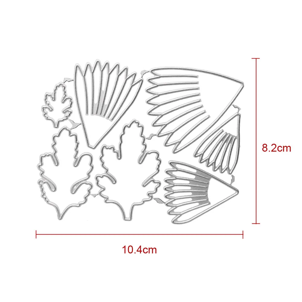 1Pc Metal Cutting Dies Cut Die Mold Chrysanthemum Petal Metal Dies Scrapbook Carbon Punch Knife Paper Craft Mould Stencils Mold