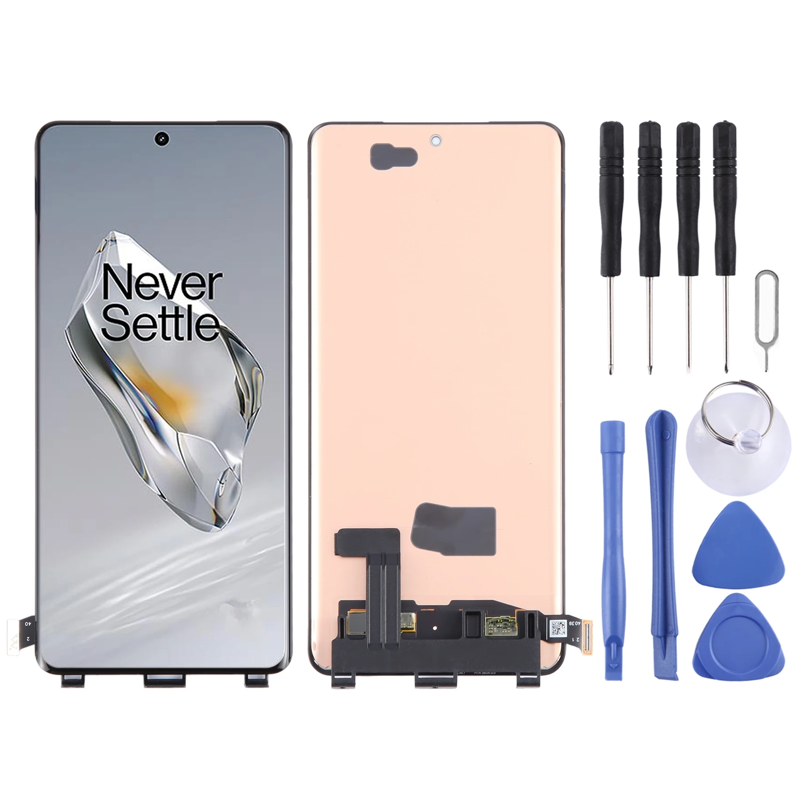 For OnePlus 12 PJD110 AMOLED LCD Screen with Digitizer Full Assembly