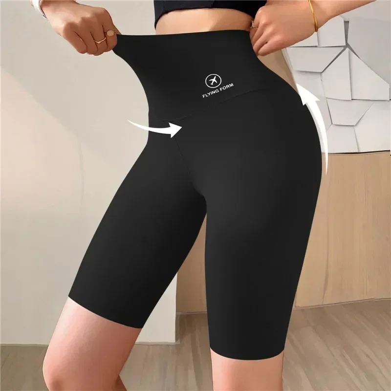 Seamless Women Sports Shorts High Waist Fitness Jogging Body Shaping Boxers Push Up Scrunch Butt Biker Slim Underwear