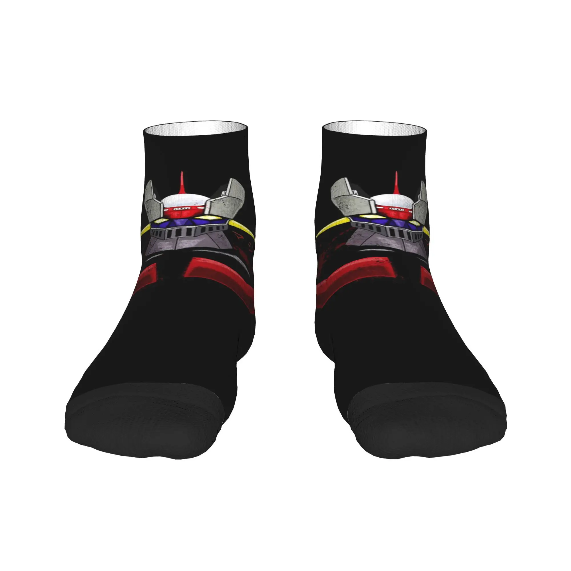 

Mazinger Z Goldorak Actarus Grendizer Mask Socks Harajuku Sweat Absorbing Stockings All Season Socks Accessories for Unisex