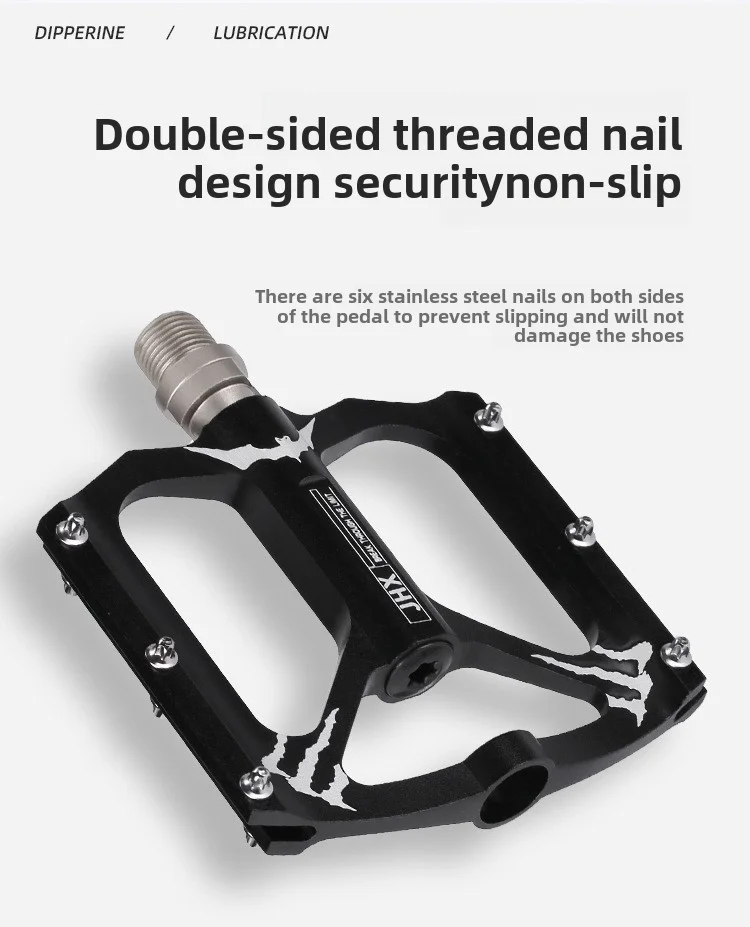 Ultraleichte Fahrradpedale aus Aluminiumlegierung, Schnellspann-Faltpedale mit Lagerplattform für Rennrad, MTB und Faltrad – Detail 7