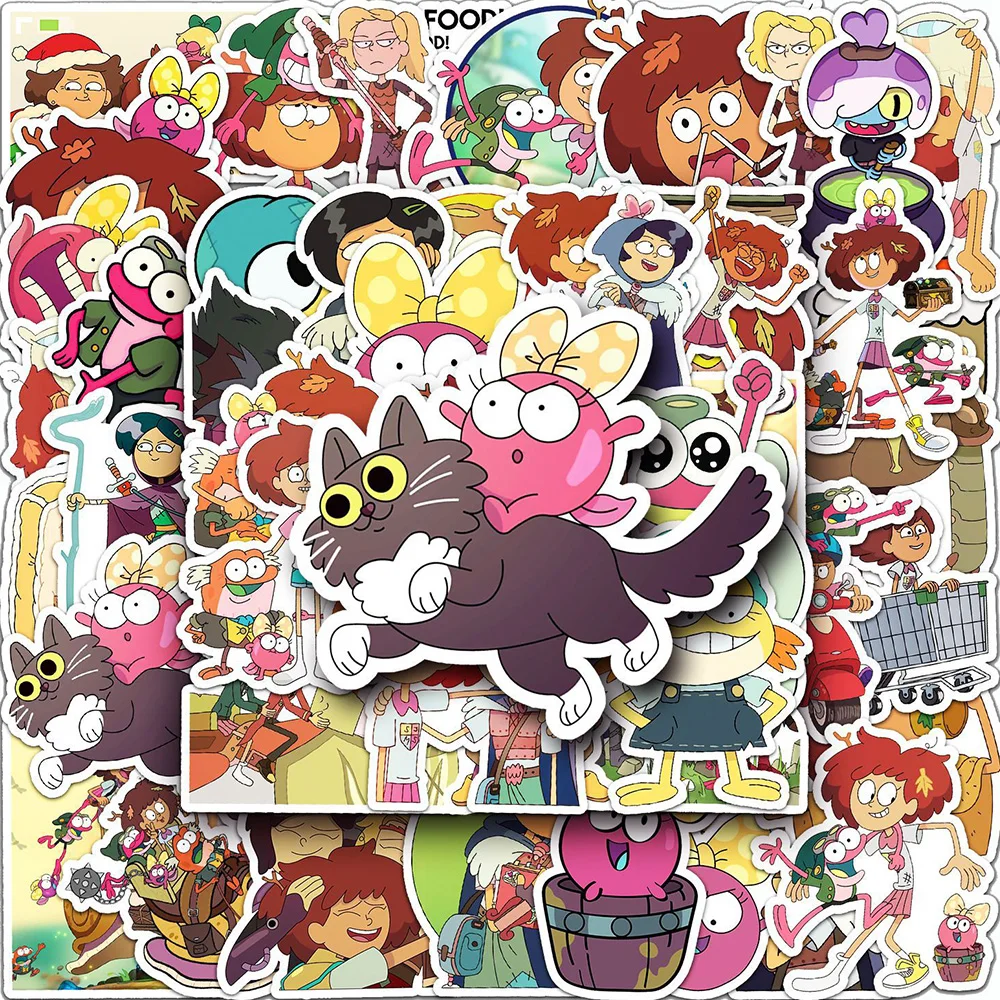 10/30/50 個面白いディズニーアニメ両生類ステッカーデカール DIY スケートボード電話荷物ヘルメット防水かわいい漫画ステッカーおもちゃ