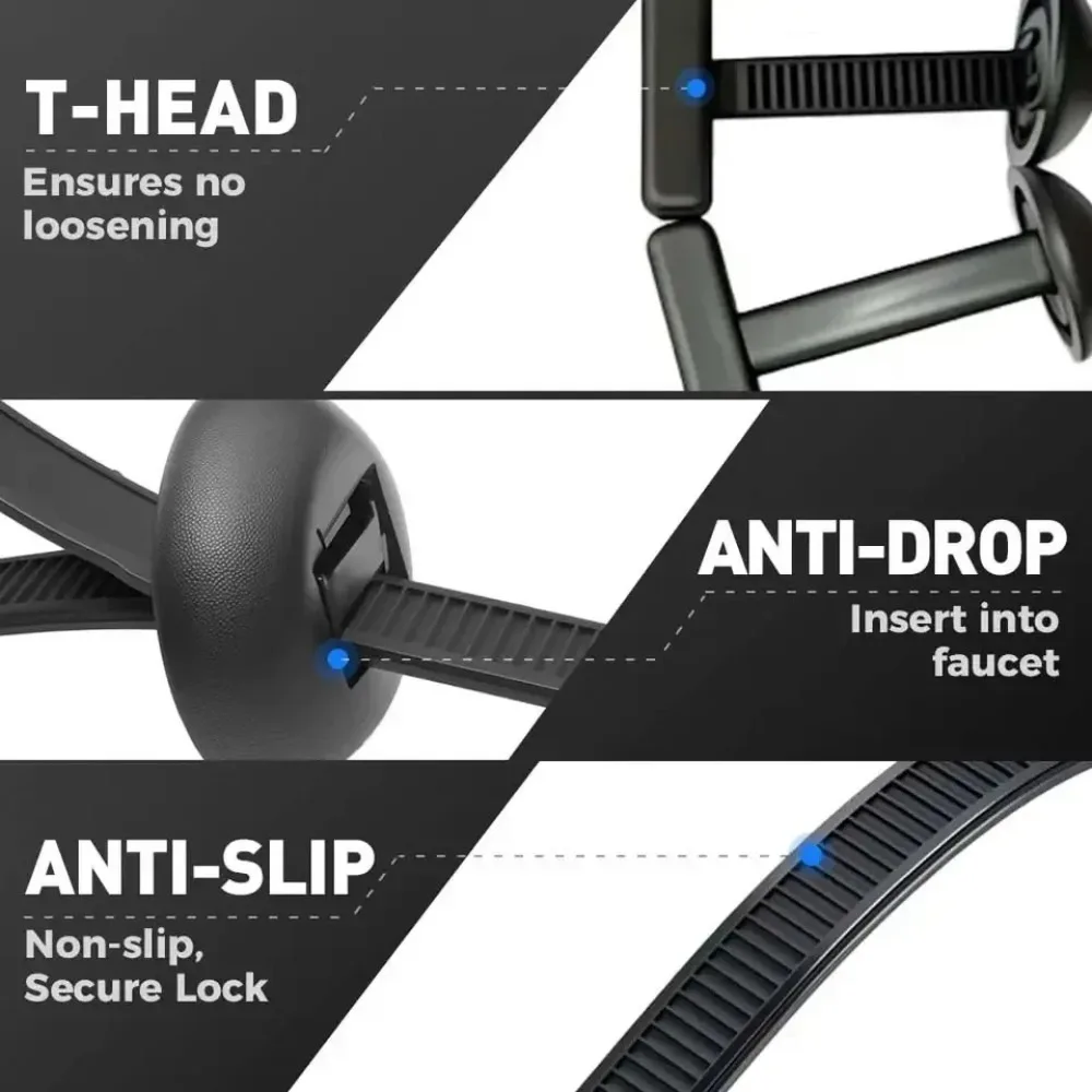 Nylon Cable Tie Buckle Fixed Through The Core Nail Cable Tie Buckle Mudguard Fender Inner Lining Trunk Buckle Outdoor Camping