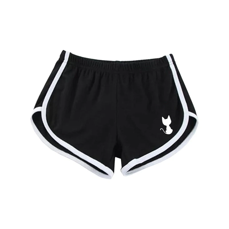 Hot Women Yoga Shorts Solid Color Tight-fitting Hip Bottom Pantie Gym Workout Elastic Casual Running Sports Short Pants