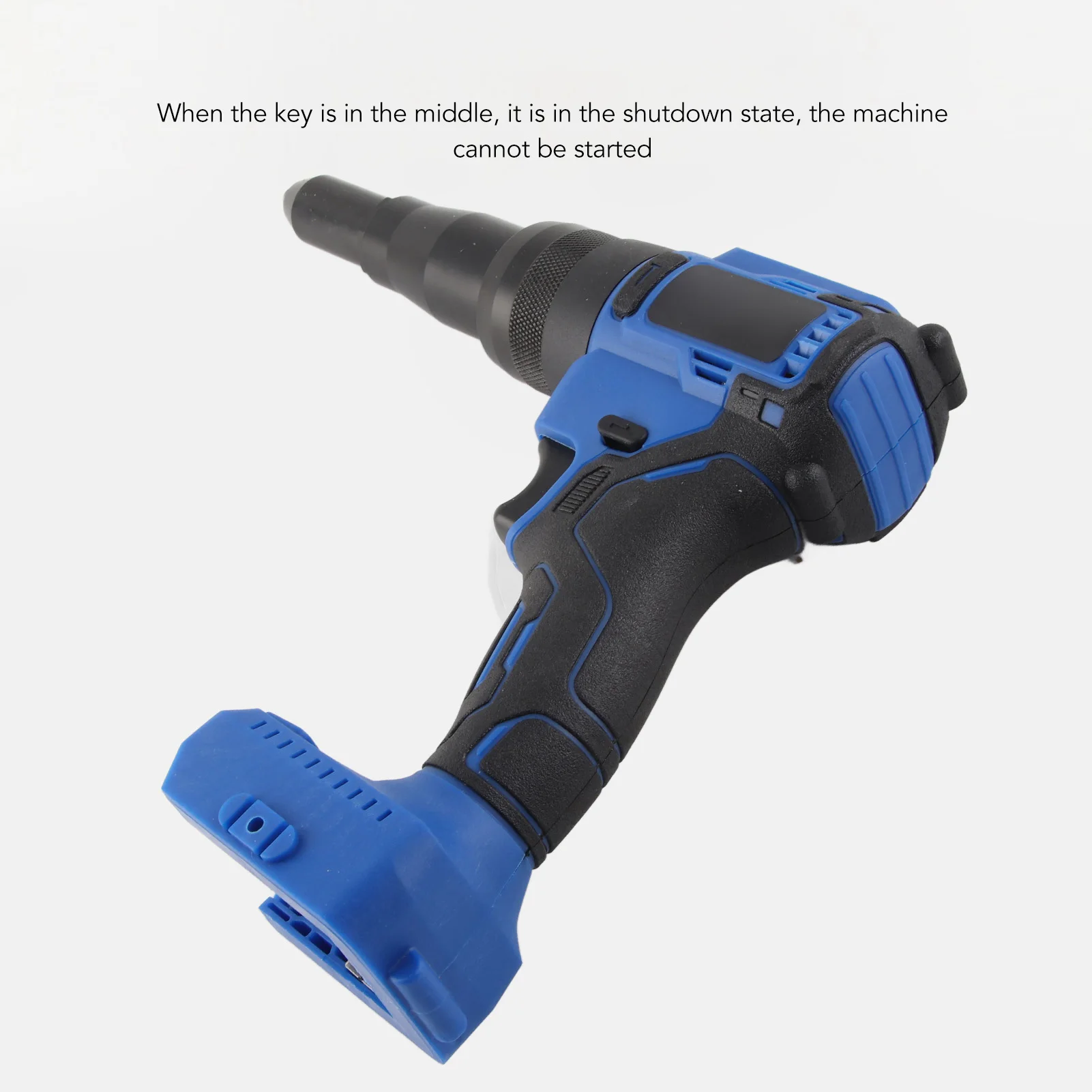 เครื่องตอกหมุดอัตโนมัติแบบไม่มีแปรง ชุดปืนตอกหมุดไร้แปรงถ่าน เครื่องมือตอกหมุดไฟฟ้าอัตโนมัติเต็มรูปแบบพร้อมแบตเตอรี่