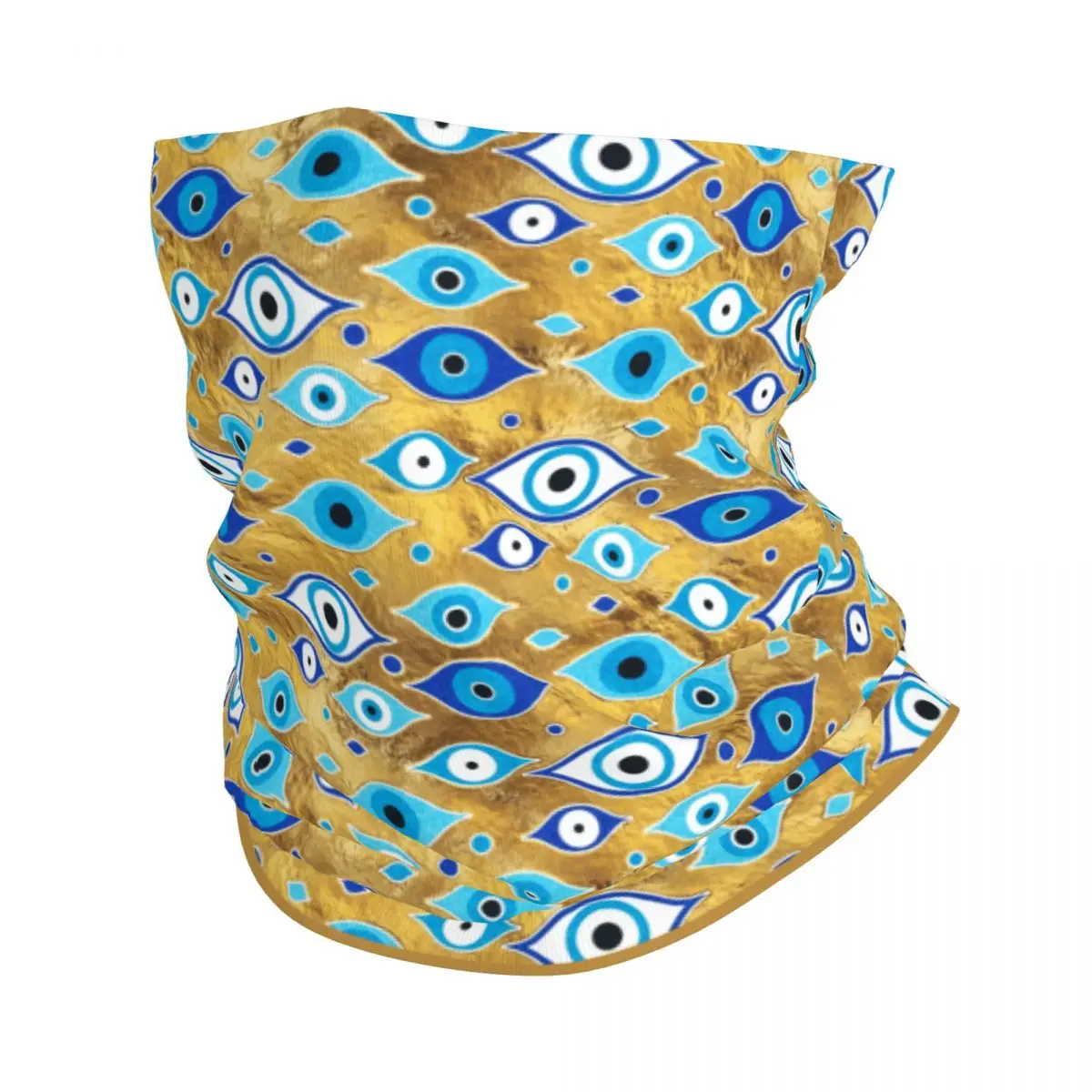 

Греческая бандана Mati Mataki Matiasma Evil Eye на заказ, теплая бандана для женщин и мужчин, зимний походный лыжный шарф, гетры, чехол для лица