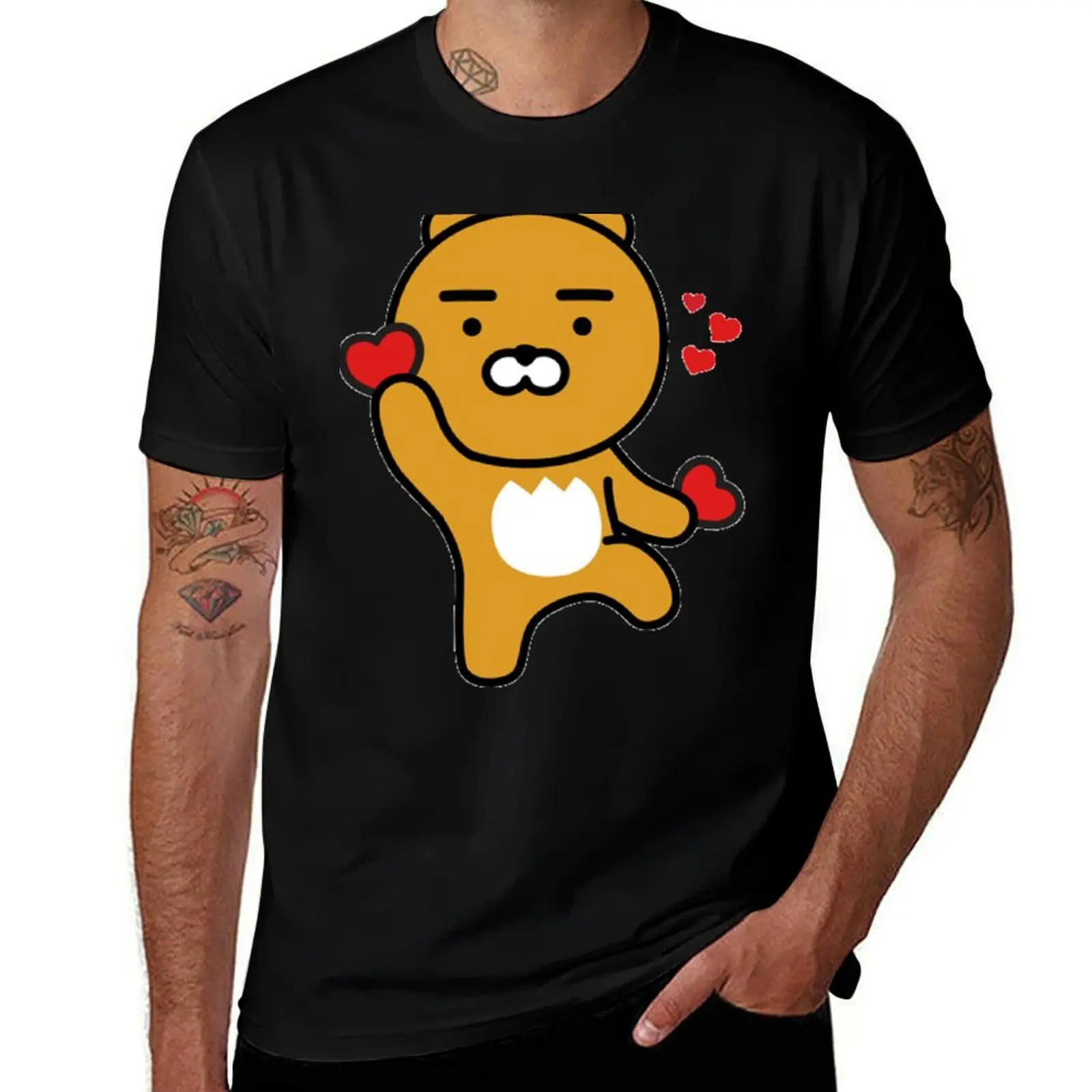 

Ryan The Lion T-Shirt Funny t-shirt plus size tops tshirts personalised plain t shirts men
