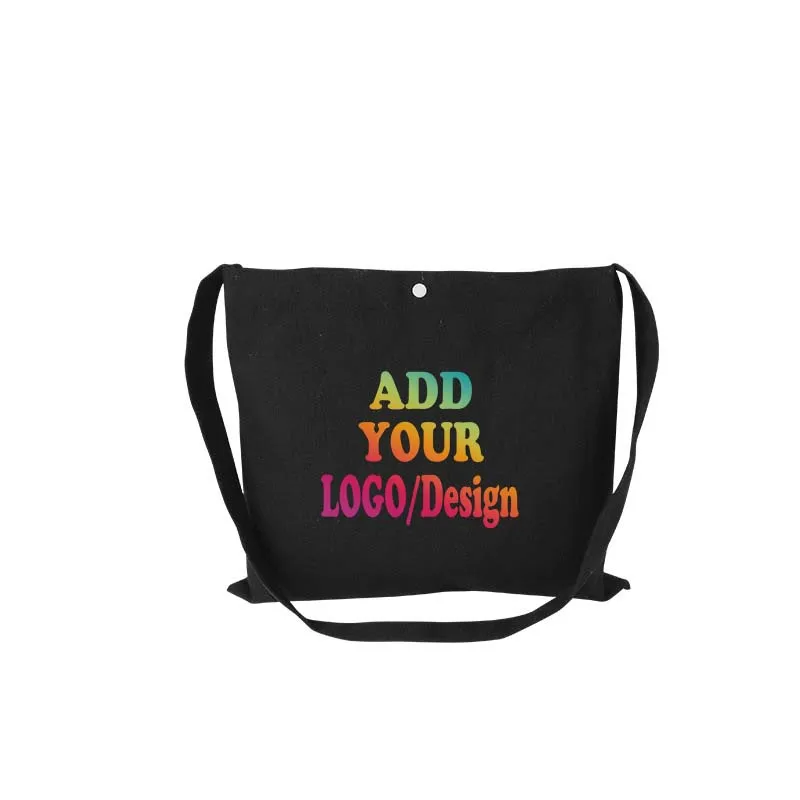 Customized Canvas Crossbody Bag Bicycle Cycling Sports Backpack Printed Logo Name Personalized Image Customized Gift
