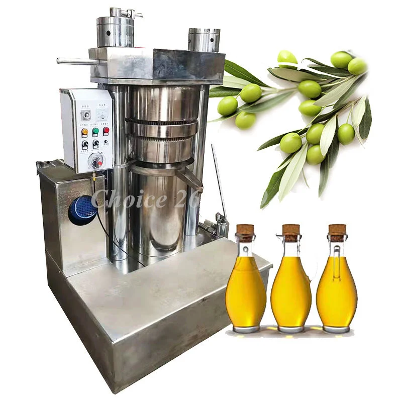 Black Cumin Seed Cold Hydraulic Oil Press Extractor Machine Industrial Virgin Coconut Olive Oil Press Machine Oil Press Machine