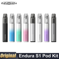 Original Innokin Endura S1 Pod Kit 13.5W Vape 650mAh Battery 2ml Cartridge Mesh Coil Vaporizer Electronic Cigarette