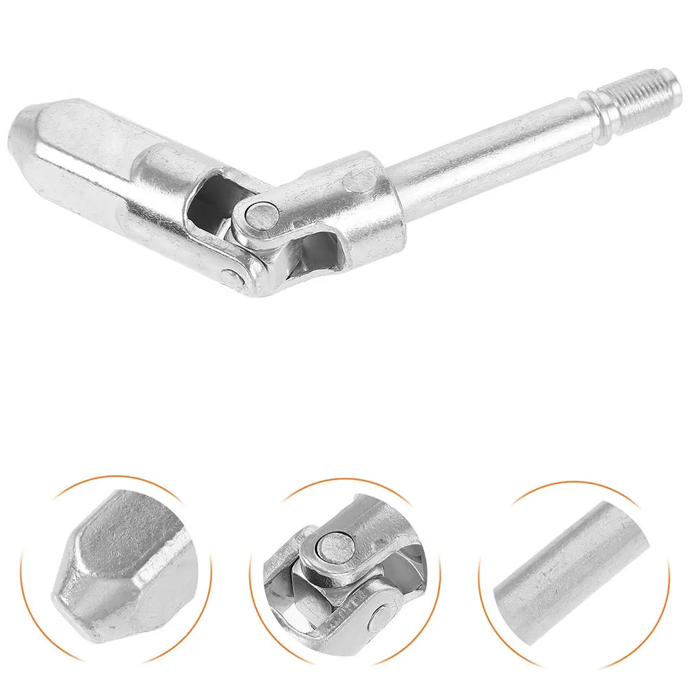 

2Pcs Horizontal Jack Part Universal Joint Steel Ball Oil Seal Deflate Function Floor Jack for Trailer Hydraulic Accessory