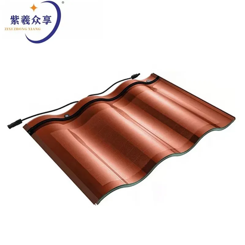 Hanergy Hanwa Sanquwa Factory Direct Sales High Quality BIPV Solar Building Tiles And Roof System