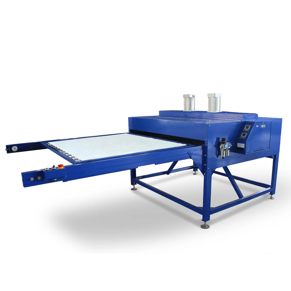 Pneumatic Auto Double Station Large Format Sublimation Printing Heat Transfer Machine Big Size Heat Press