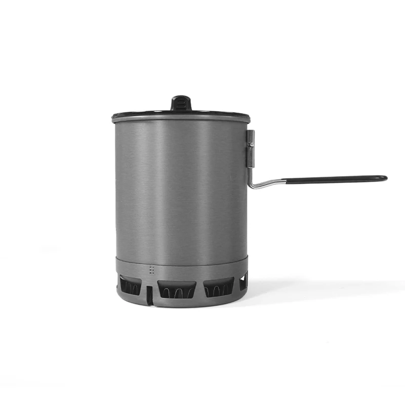 

Customizable 600ml Outdoor Cooking Alumina Pot with Handle Multi-functional Portable Pot Lightweight Hiking