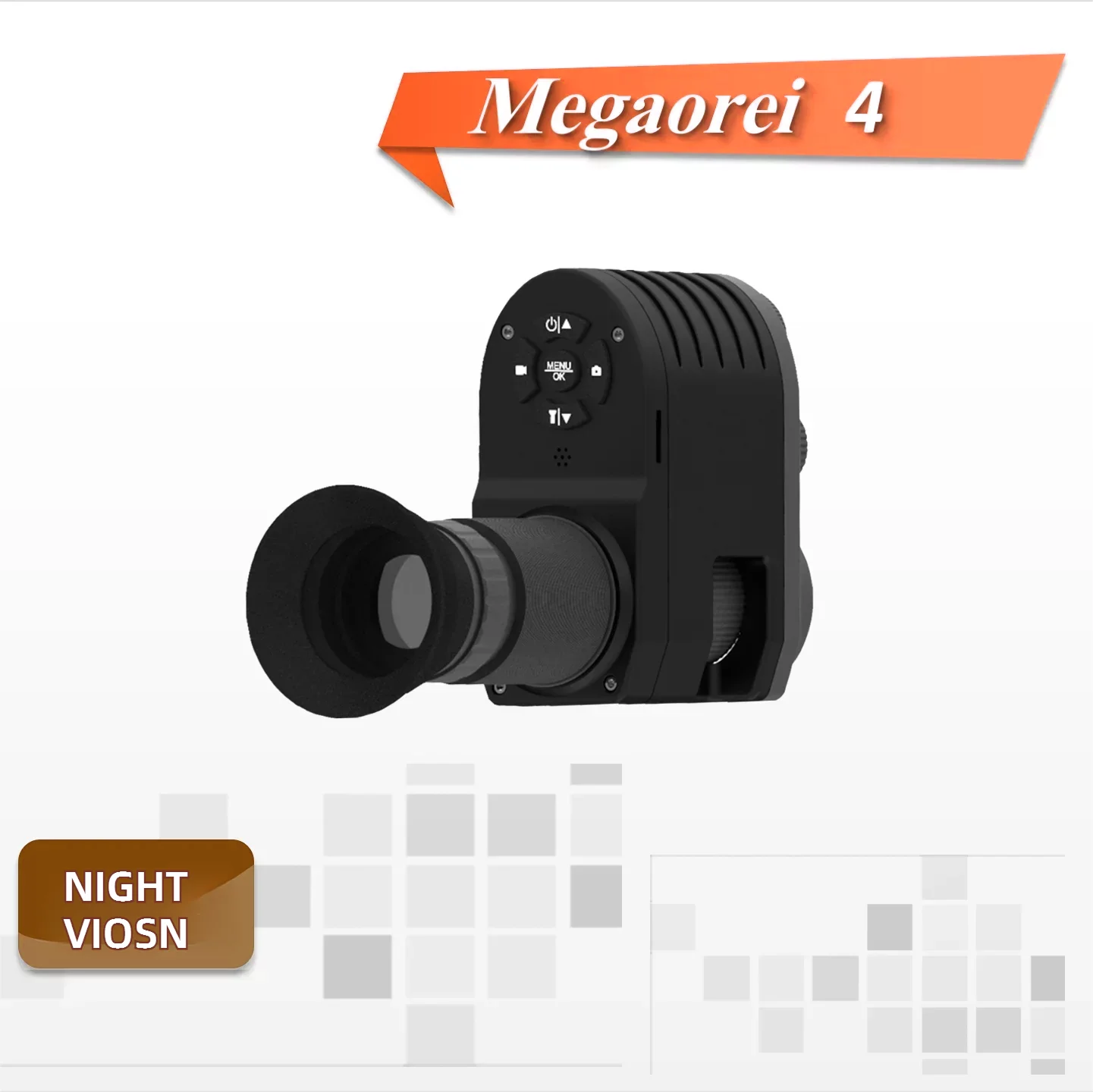 

NEW Megaorei 850nm IR Aiming Infrared Night Vision Device 1080P HD Sighting Telescope Set Monocular Hunting TelescopeNV