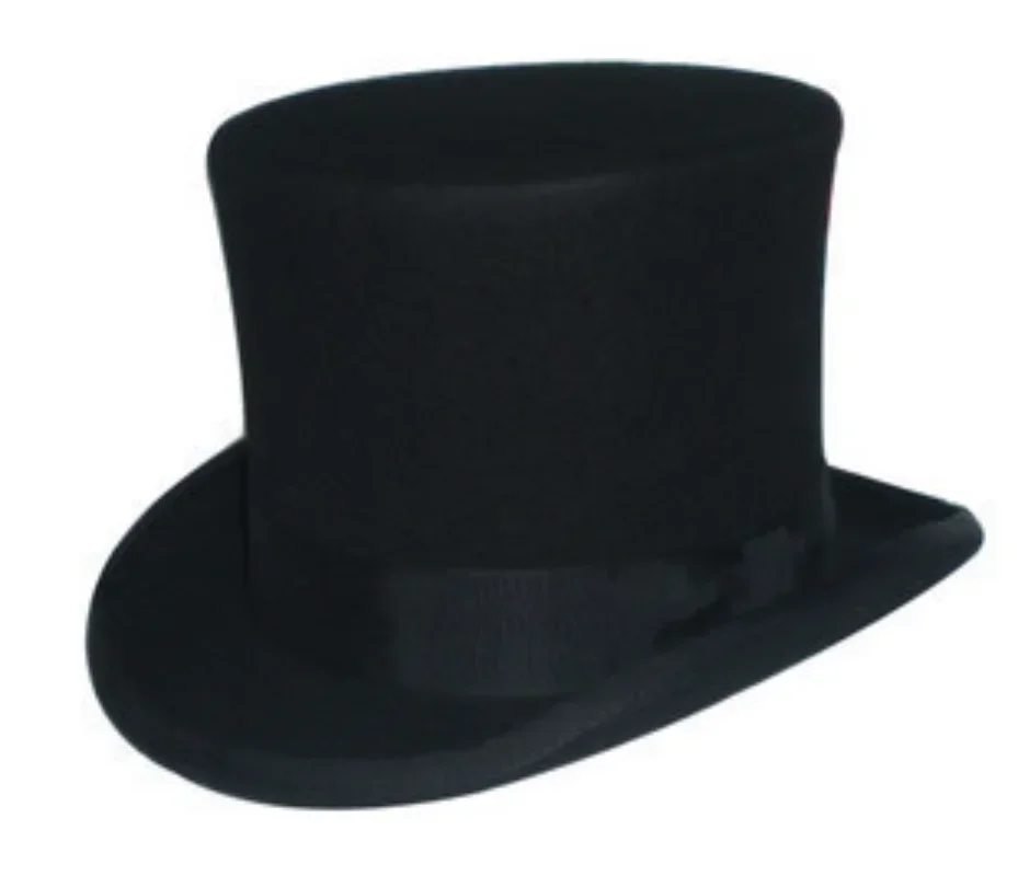 18cm de altura chapéu vitoriano formal fedora cilindro topper chaminé pote chapéu fogão tubo chapéu palco trajes mágicos steampunk louco