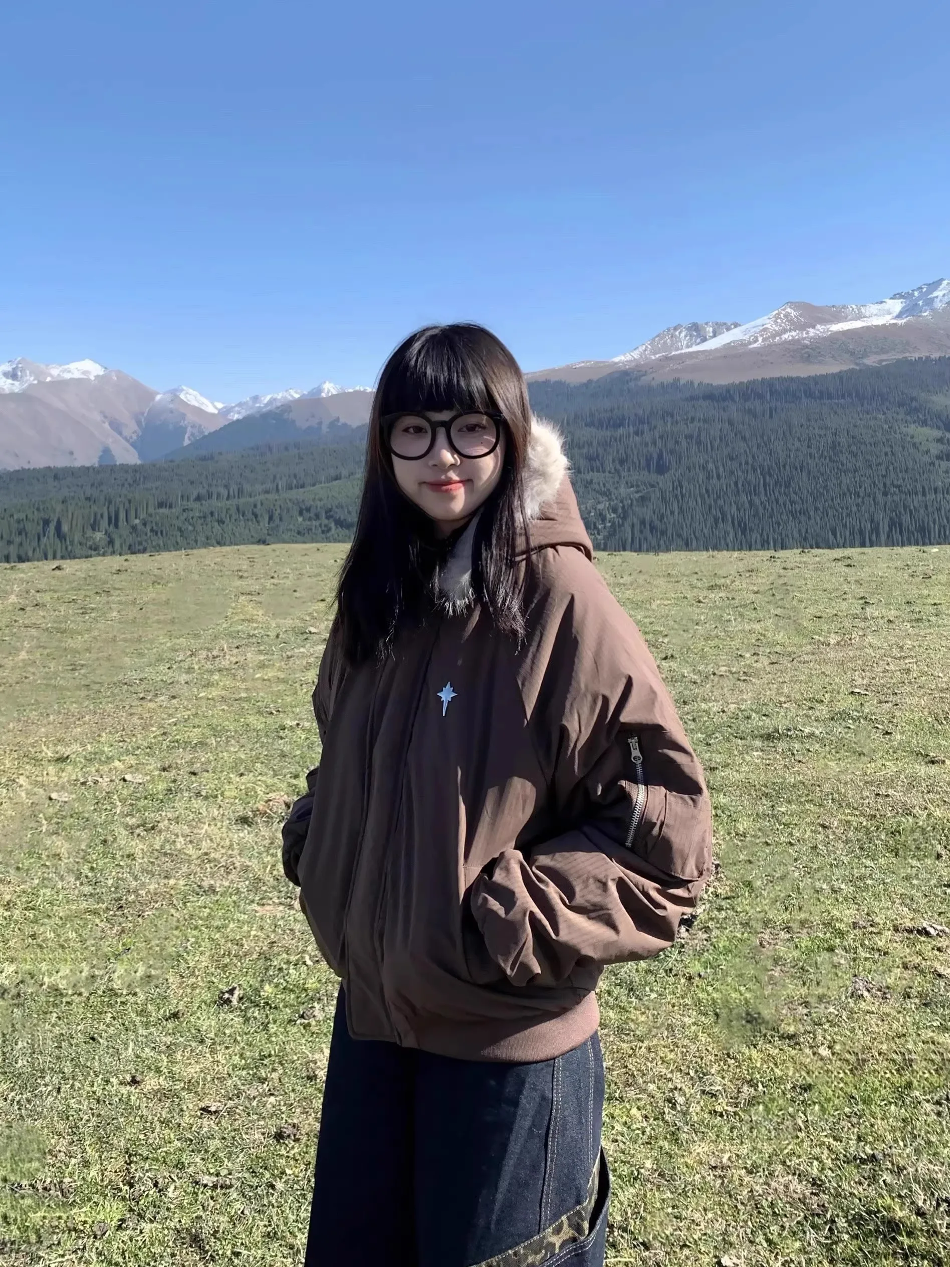 

Американское ретро-пальто с капюшоном из хлопка для женщин, утепленное, свободного кроя, с длинными рукавами, для зимы и повседневной носки