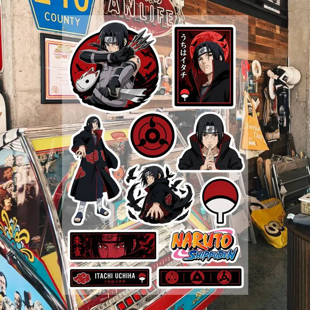 AnimeIt-achi U-chiha Waterproof Vinyl Stickers for Car Motorcycle Bike Skateboard Laptop Bottle Phone
