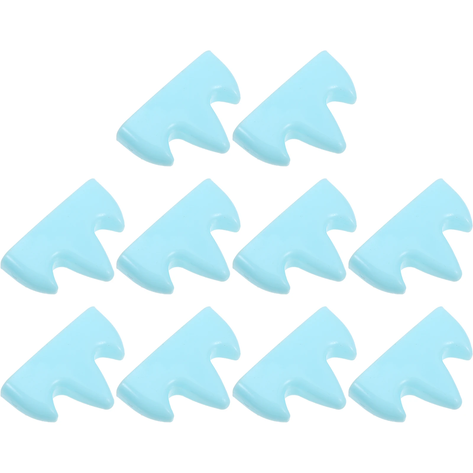 

10 Pcs Ceramics Mountain Pen Holder Paint Brushes Plastic Beginner Calligraphy Kit
