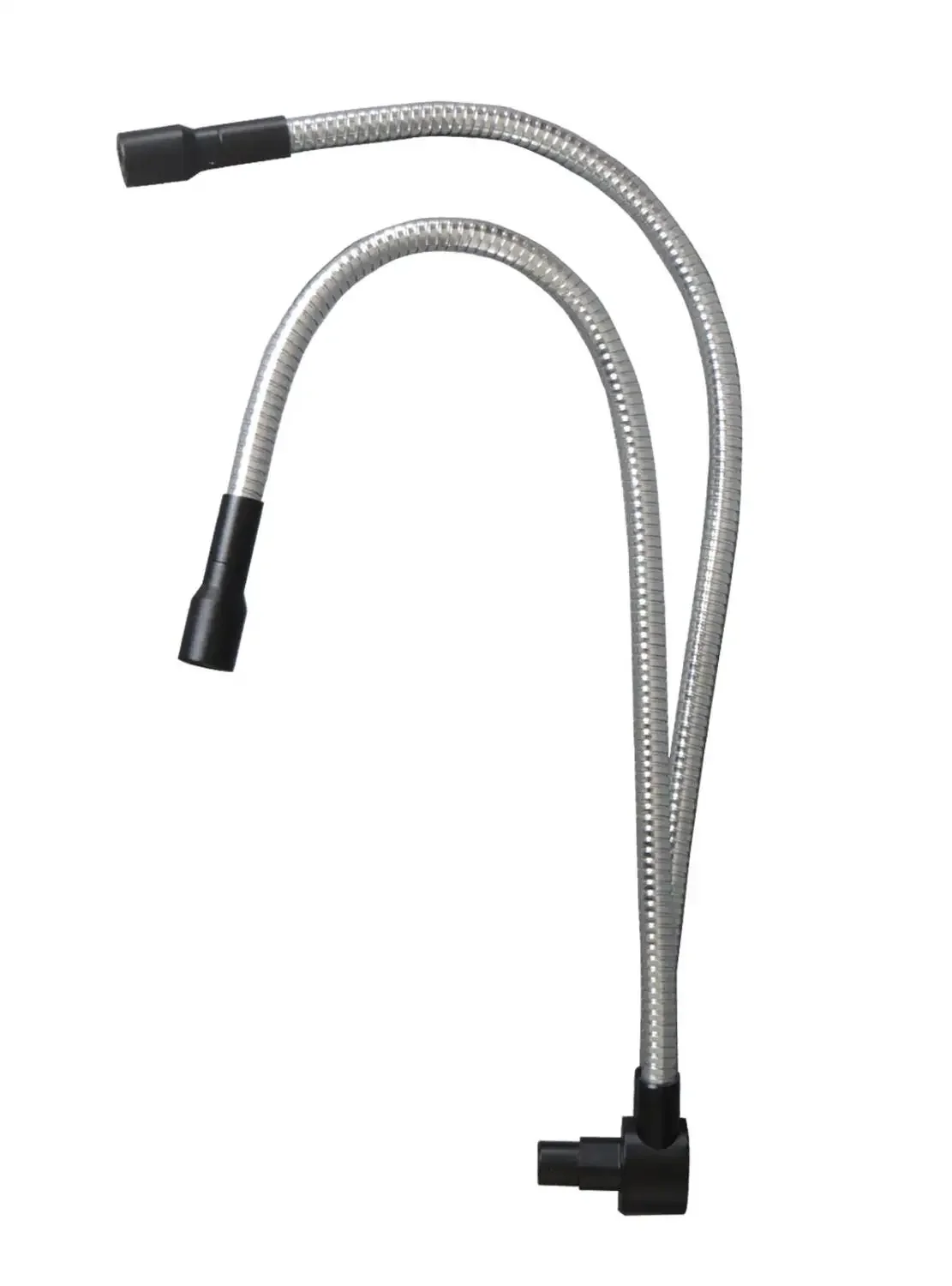 56cm Dual Branch Glass Fiber Optic Light Guide for Microscope, Industrial Inspection & Medical Science Experiment