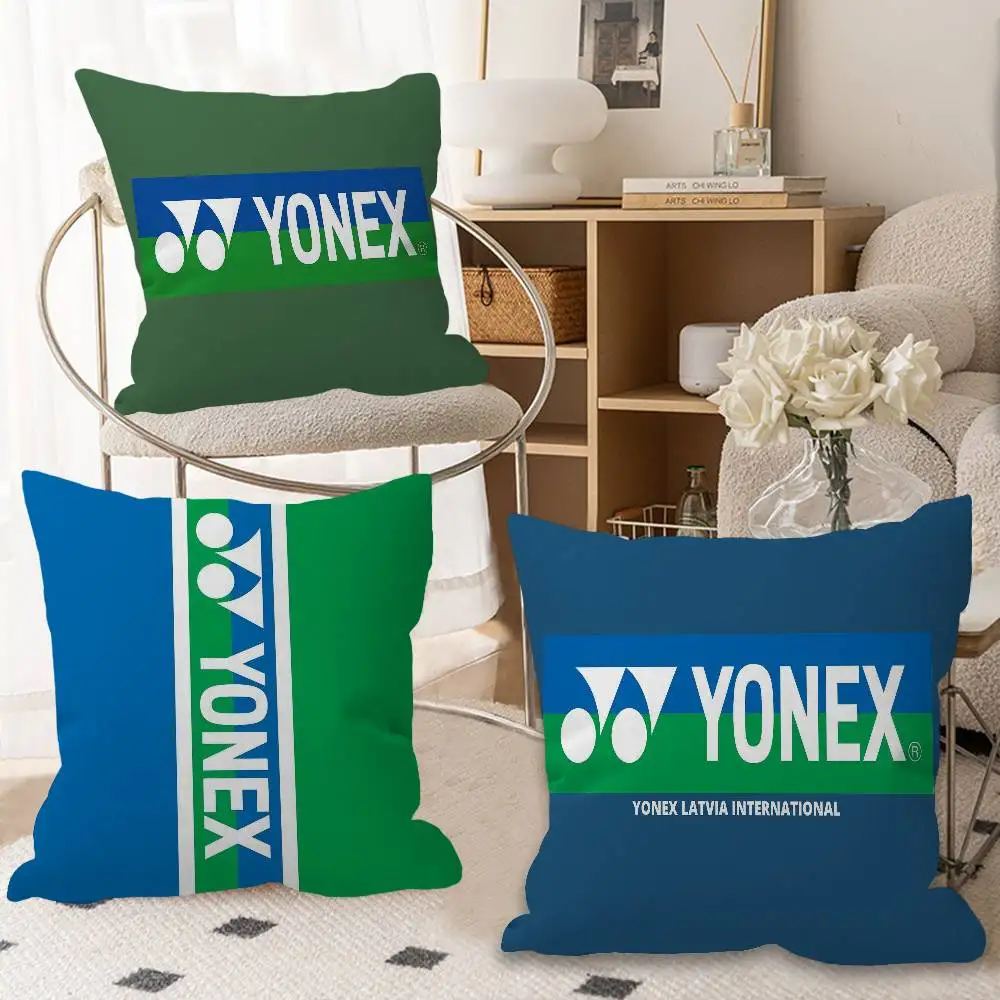 

Fashion Badminton Y-Yonex Cushion Cover Pillow Cover Decor Pillowcase Printed Cushion Case For Couch