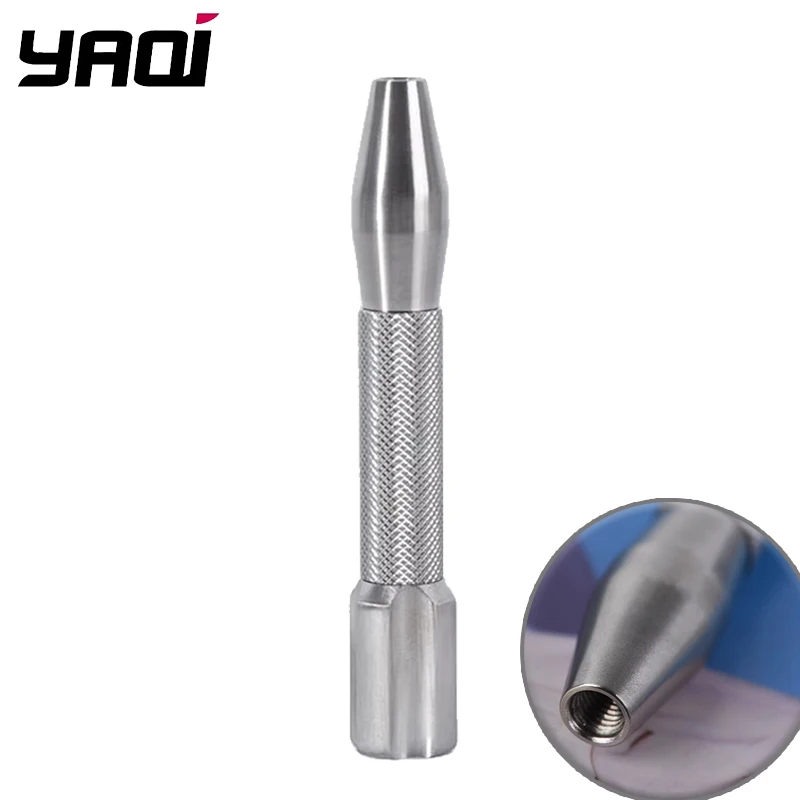 

YAQI Stainless Steel Razzo Rocket Safety Razor Handle For Mens Cleaning Face High Quality Portable Replace Razor Handle New