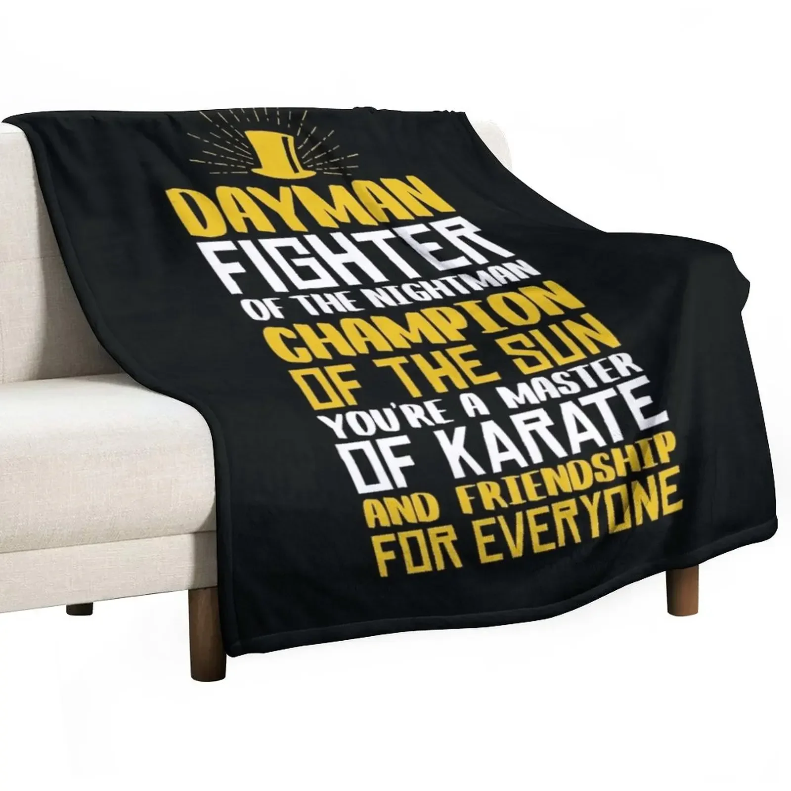 DAYMAN! Champion of the Sun! Throw Blanket Decorative Sofas Plaid Thermals For Travel Decorative Throw Blankets