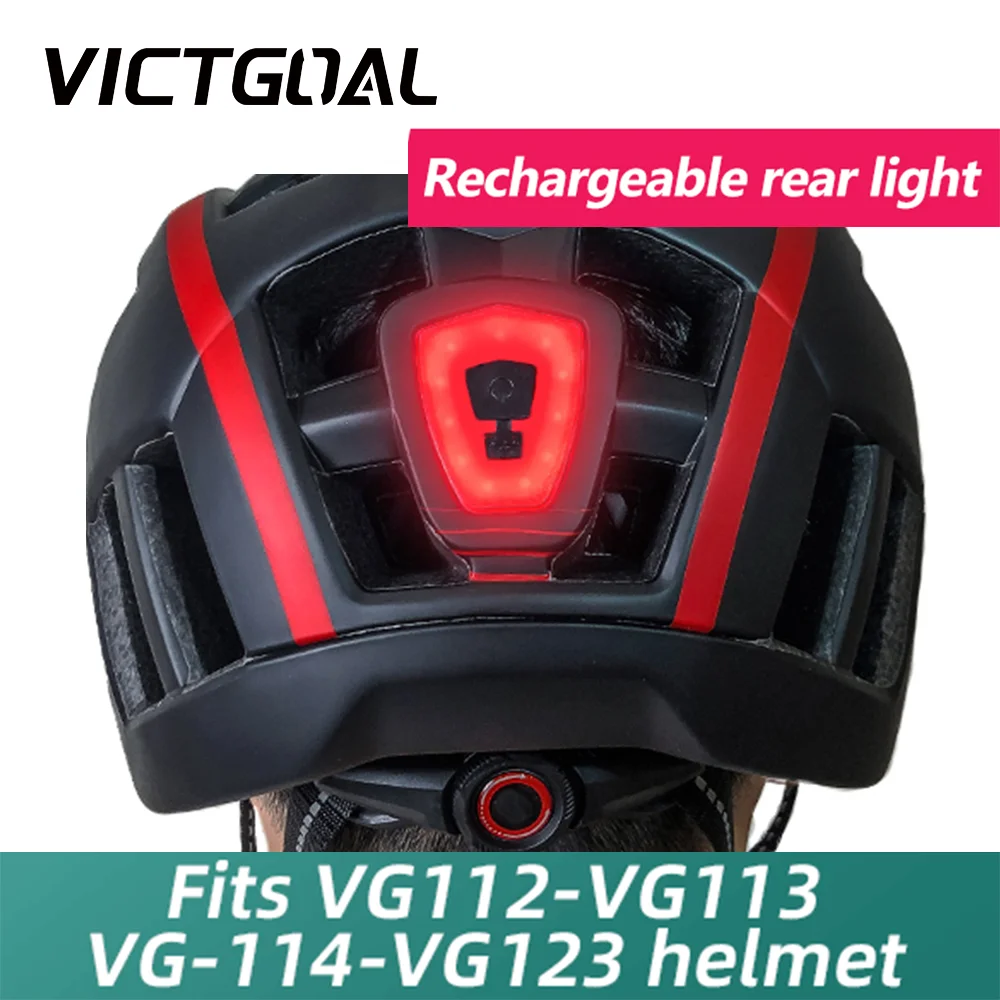 VICTGOAL LED Backlight for Helmet VG101 VG103 VG104 VG105 VG106 VG107 VG112 Taillight Rear Lights VA VG Model Helmets