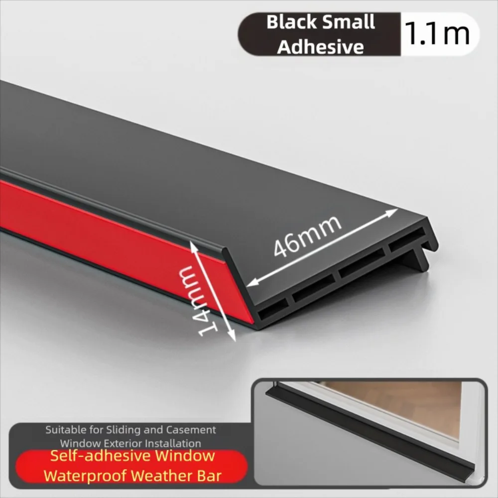 

Ainproof, водоустойчивая полоса для блокировки воды на окне, самоклеящаяся защита от утечек, водонепроницаемая перегородка, функция уплотнения TPE