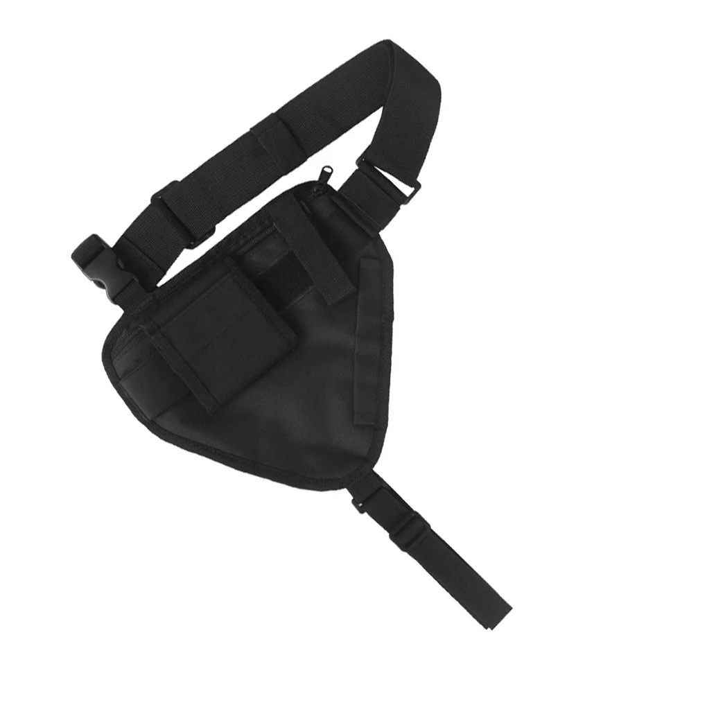 Functional Chest Rig - Multipurpose Vest With Adjustable Radio Chain Strap Comfortable Gift Cloth Streetwear Chest Bag