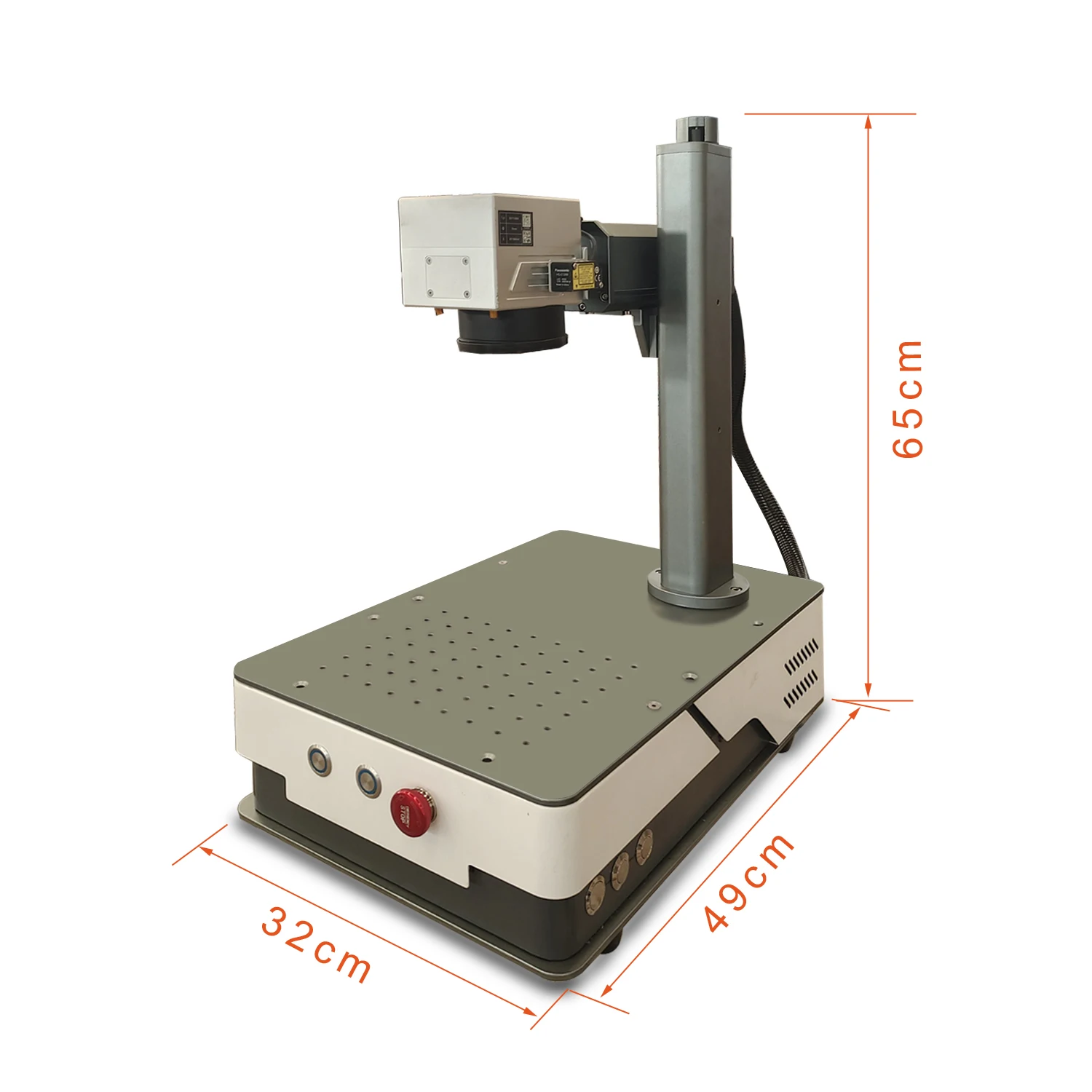 Small Business Machine Ideas 20w 30w 50w Raycus Fiber Laser Engraving Machines Laser Printer Laser Marking Machine