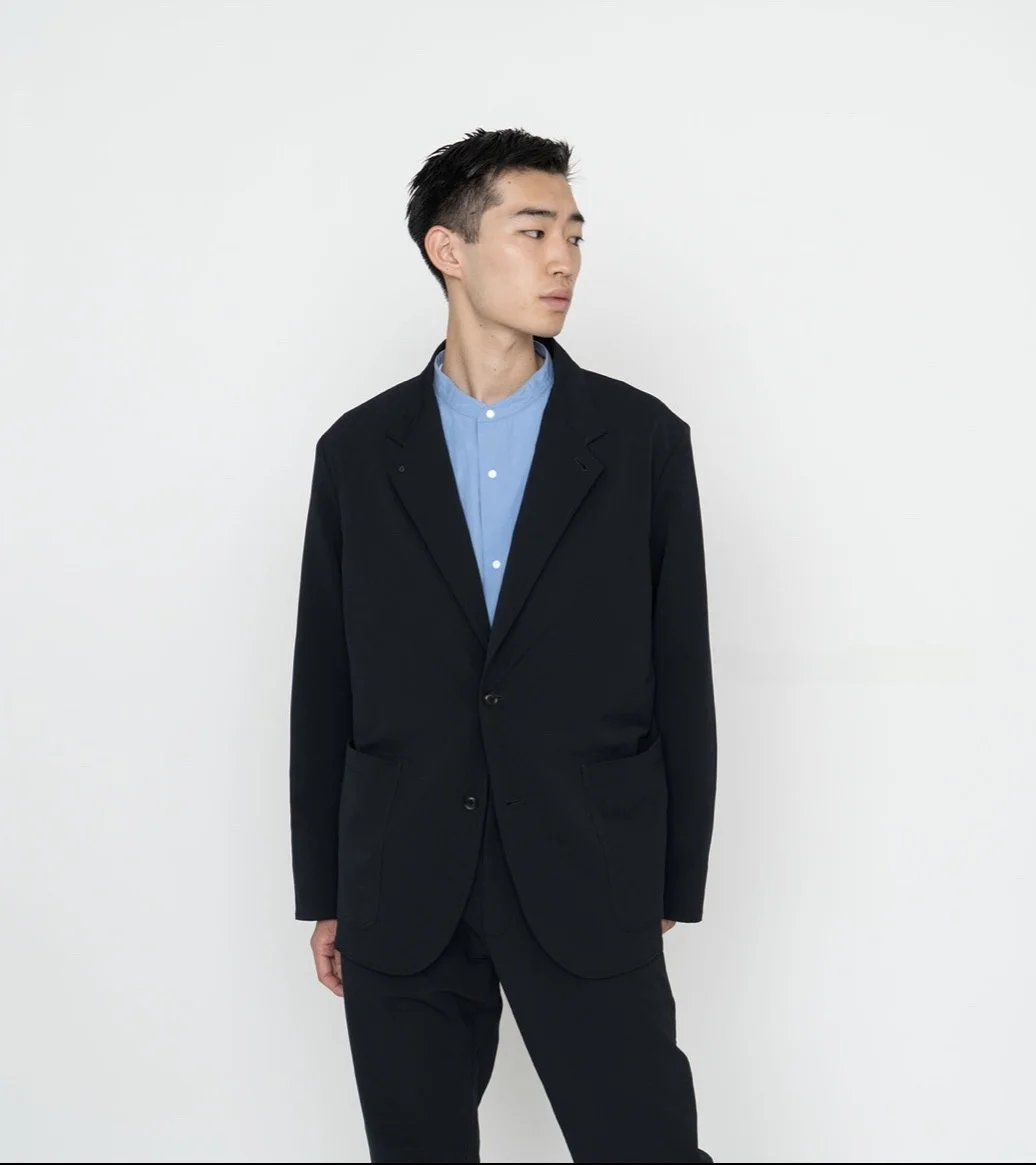 Nana DRY Club Jacket Standard Fit Casual American Leisure Style Long Sleeve Suit Jacket for Adults Daily Wear Autumn Season