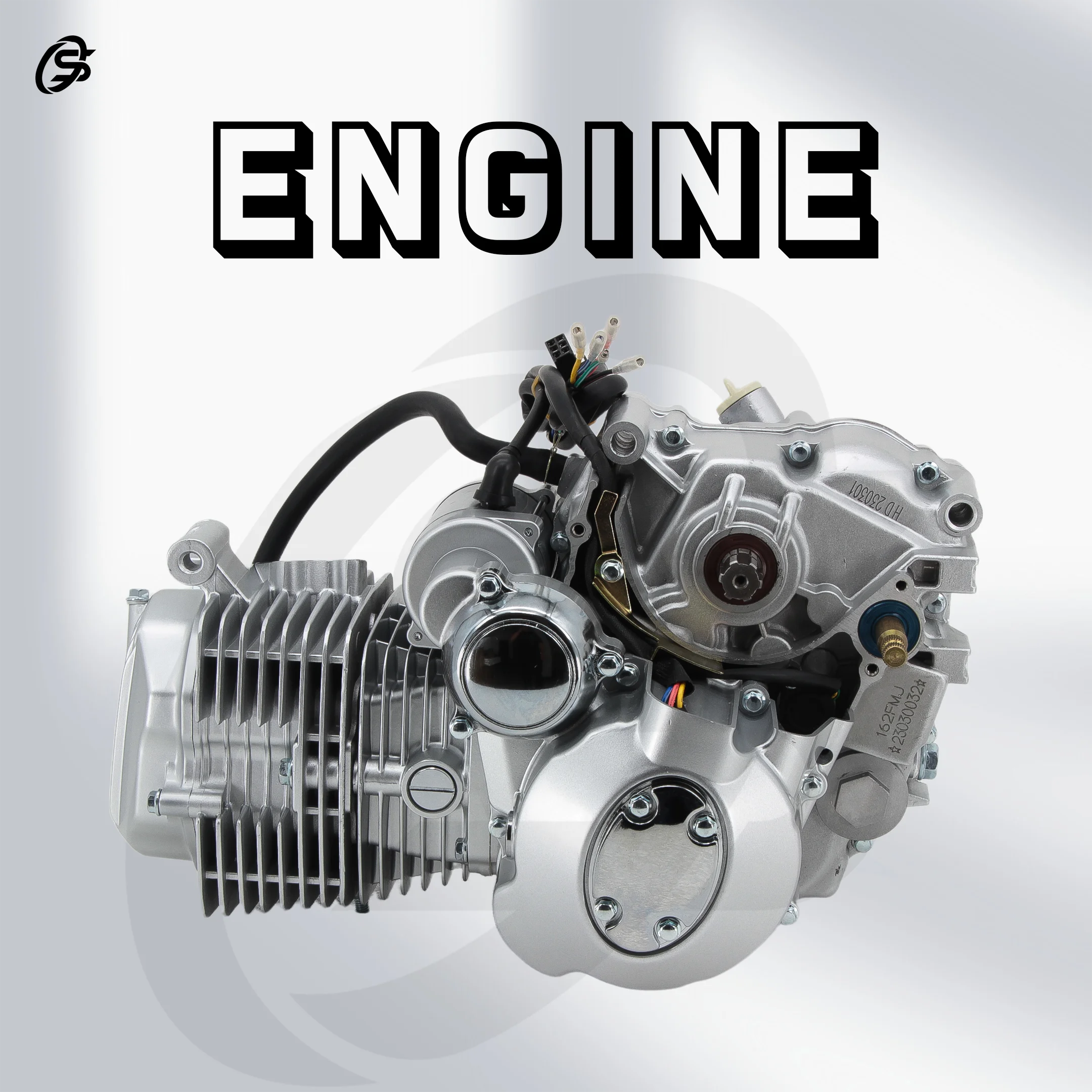 

Двигатель квадроцикла 150CC Двигатель CGD150 в стиле золотой рыбки Весь двигатель для пляжного багги ATV