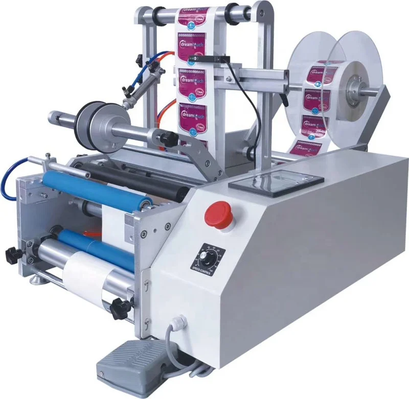 

SY-190 Desktop Round Cans Double-sided Labeling Machine