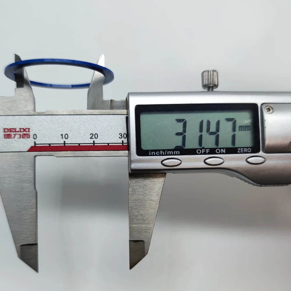 セラミックウォッチベゼル,照明アクセサリー,黒,青,緑,38mm