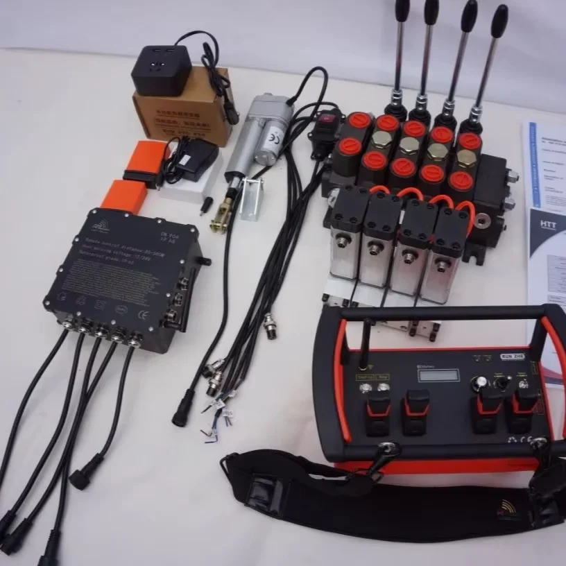 4 TT wireless Proportion Hydraulic valves Remote control