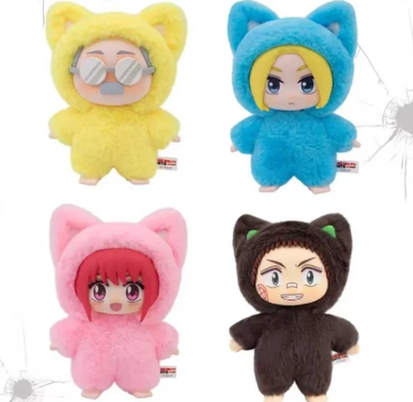 Eaki-caja ciega Sakamoto Days Cat Park para fiesta, muñeco de peluche, bolsa colgante, modelo de colección, juguete para fanáticos