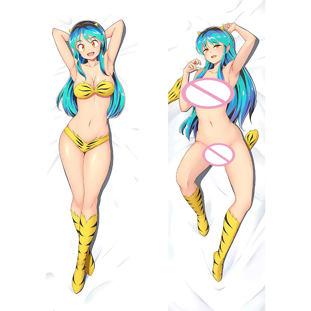 

Anime Lum Throw Pillowcase Hugging Body Sexy Girl 2 Sided Printed Pillow Case Decorative Cushion Covers Otaku Gifts Dakimakura