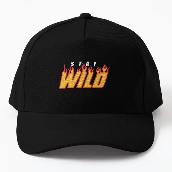 

Stay Wild Fire Ben Azelart Baseball Cap Hat Solid Color Sun Czapka Snapback Bonnet Boys Black Fish Casquette Sport Women