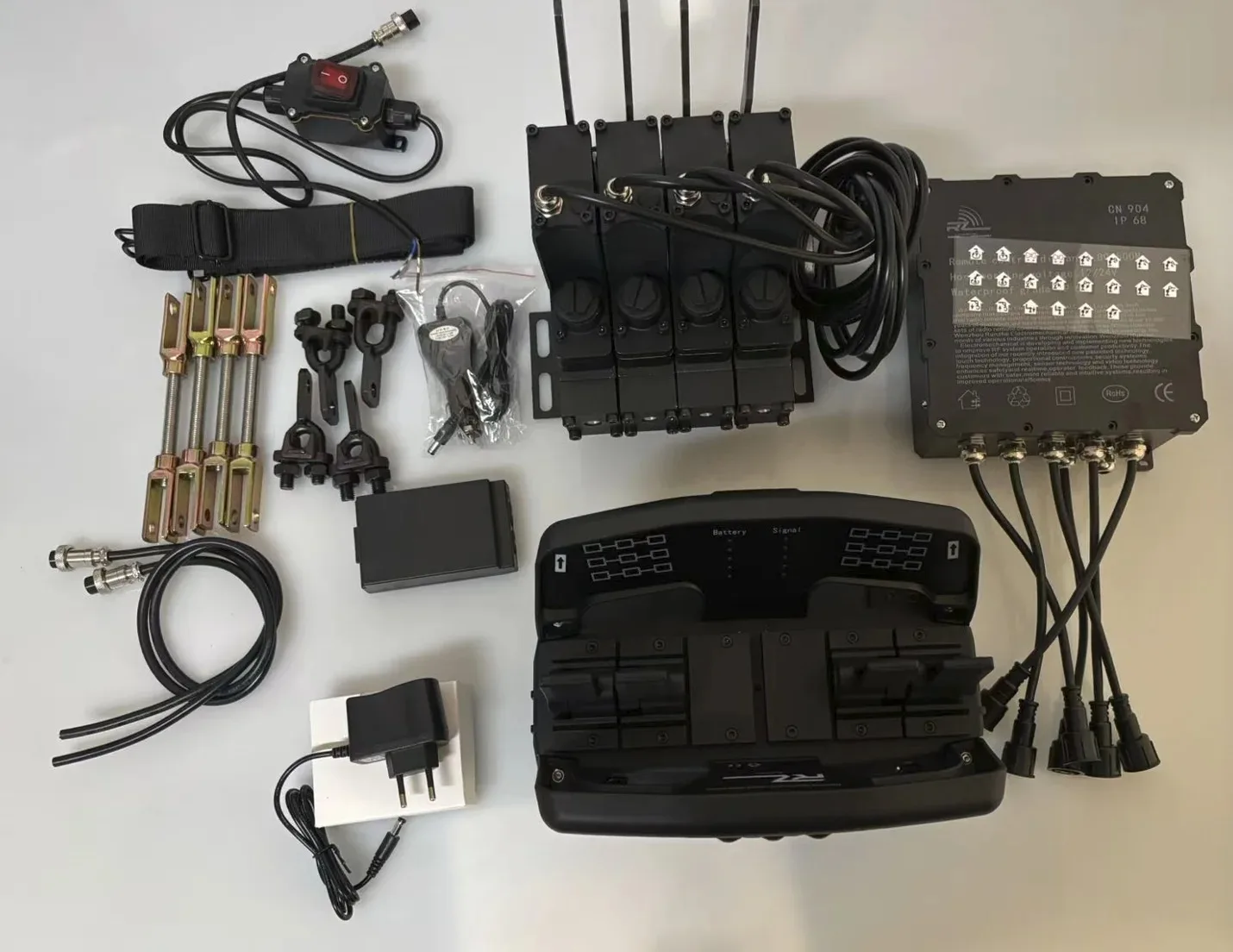 General-Purpose Truck Crane Remote Control Upgrade Retrofit 4-Channel Solution for Enhanced Crane Operation