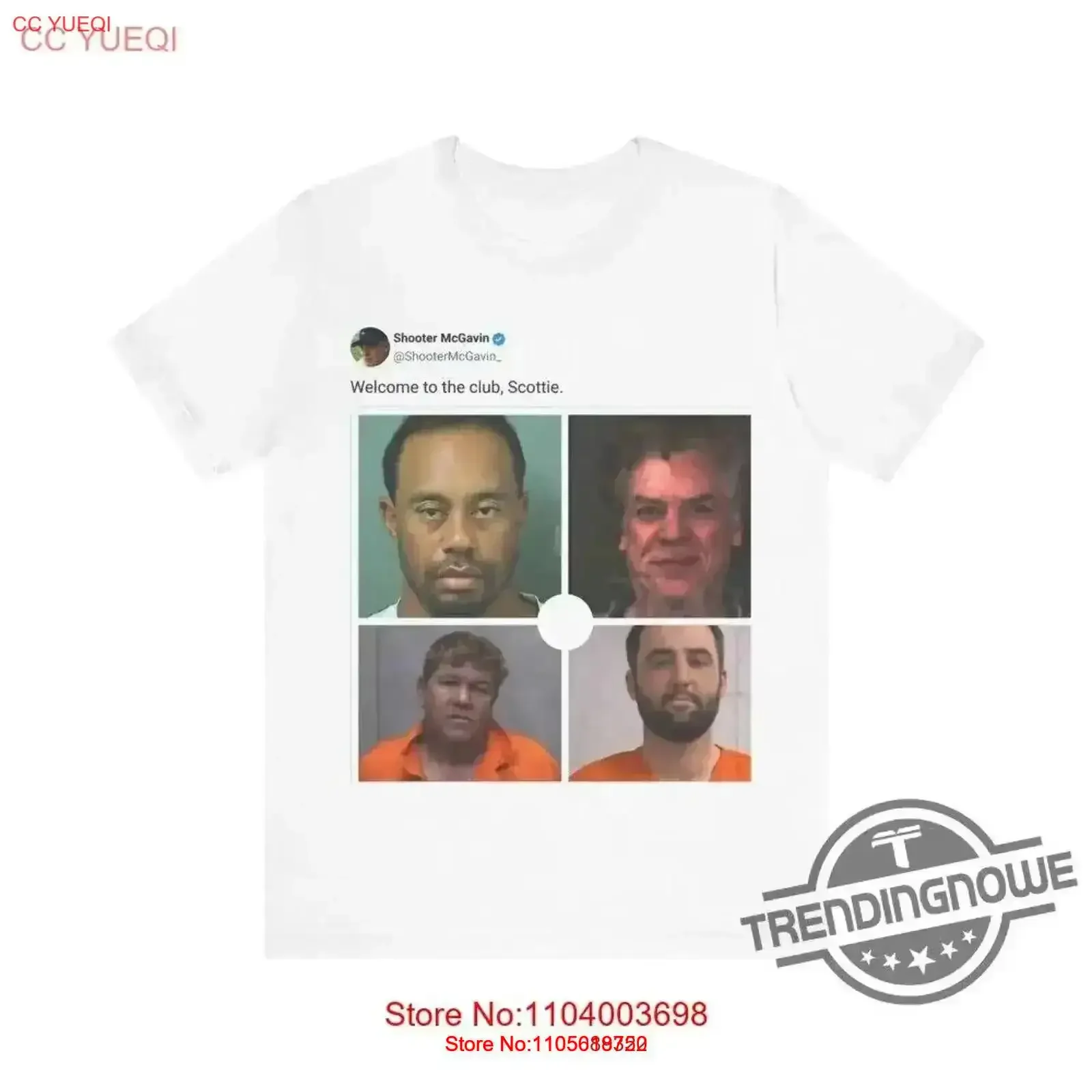 Shooter Mcgavin TweeT T Shirt Free Scottie Scheffler vintage Washed Stretched Comfortable Soft Versatile Slightly vintage homme