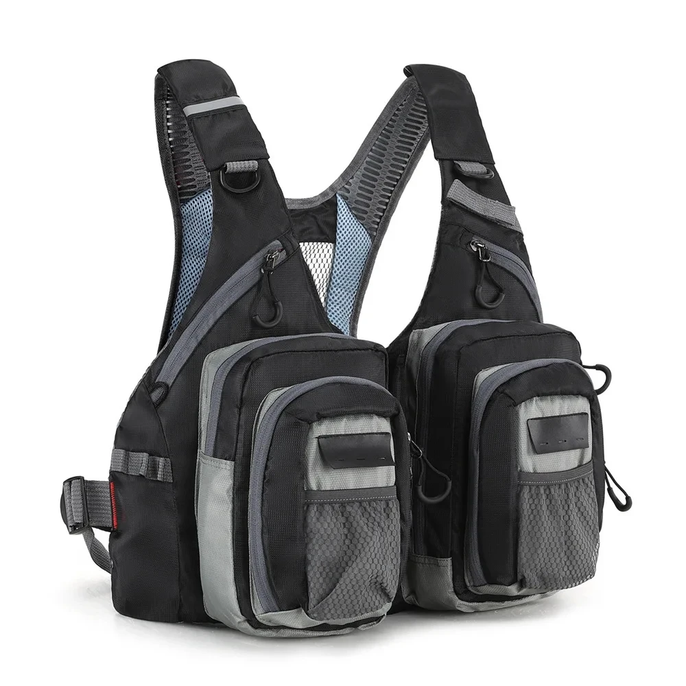 

Fishing Vest With Multiple Pockets, Lightweight Fly Fishing Vest, One Size Adjustable Vest