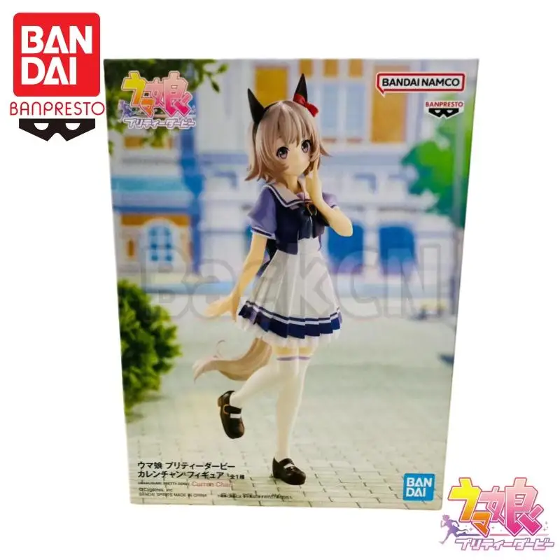 В наличии Bandai, оригинальная модель Banpresto Pretty Derby Curren Chan, кукла, новая фигурка в штучной упаковке, персонажи аниме, гараж